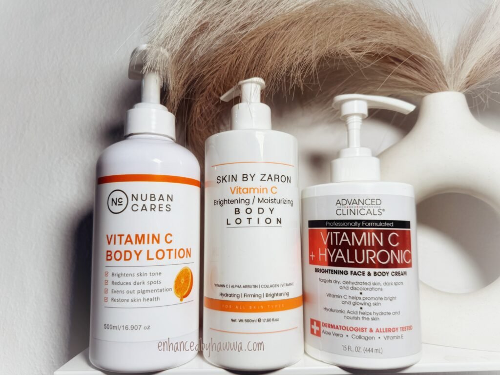 Vitamin C Body lotions Reviewing